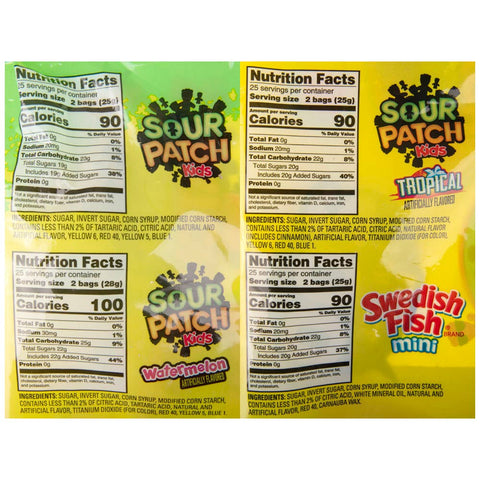 Sour Patch Kids & Swedish Fish - LLB Candy