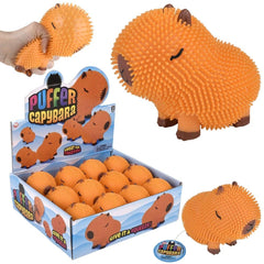 4" Capybara Puffer 12ct - LLB Toys