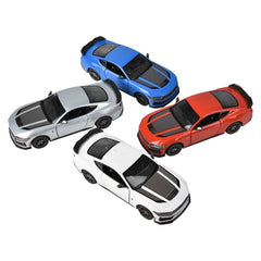 5" Diecast Pull Back 2024 Ford Mustang Dark Horse - LLB Toys