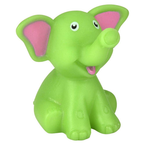 2" RUBBER WATER SQUIRTING ELEPHANT LLB kids toys