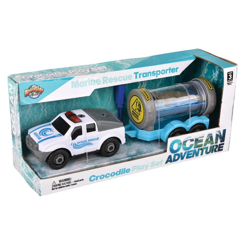 Crocodile Marine Rescue Transport Set - LLB Toys