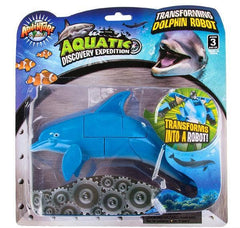 5" DOLPHIN ROBOT ACTION FIGURE LLB kids toys