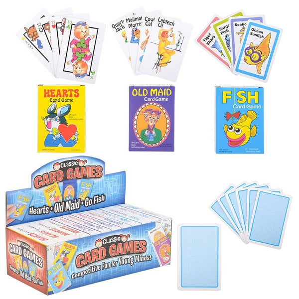 Kids Classic Card Game Assortment - LLB Toys