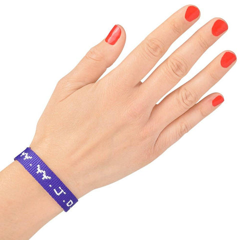 W.W.J.D. WEBBING BRACELET - LLB Toys