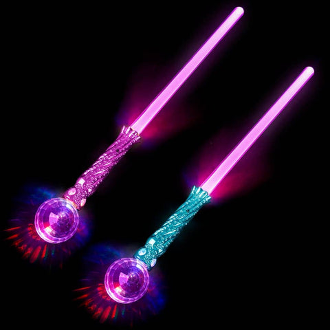 30" LIGHT-UP OCTOPUS MAGIC BALL SWORD LLB Light-up Toys
