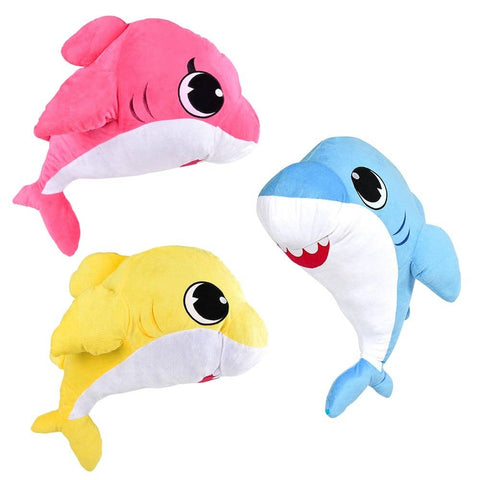 26" SHARK PUP STANDING  LLB Plush Toys