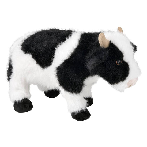11" Animal Den Cow Plush -  LLB Toys