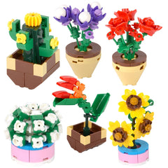 Flower Mini Block Assortment 256pc - LLB Toys