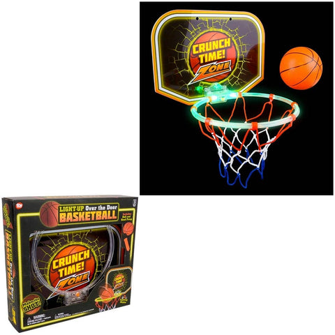 12" Light-Up Over The Door Basketball Set - LLB Toys