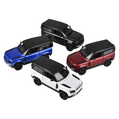 5" Diecast Pull Back Land Rover Defender 90 LLB kids toys