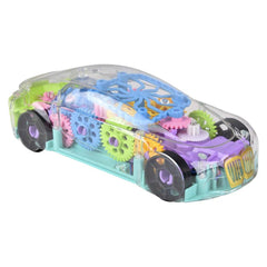 8" LIGHT-UP TRANSPARENT CAR LLB Light-up Toys