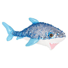 10" SEQUIN GREAT WHITE SHARK LLB kids toys