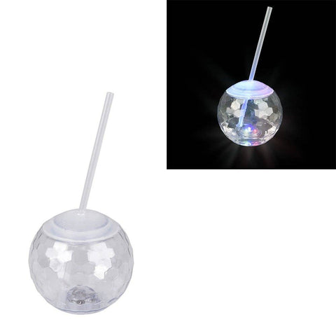 Flashing Ball Cup 20oz 4.25" -  LLB Light-up Toys