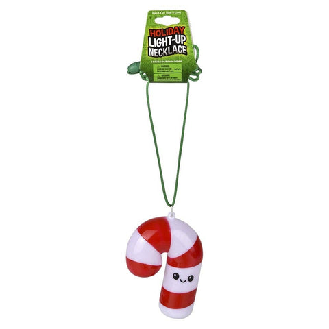 36" Light-Up Candy Cane Necklace LLB Light-up Toys Christmas