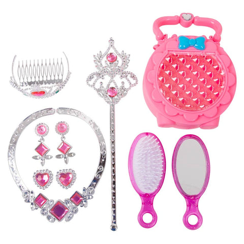 Pretend Play Princess Jewelry & Accessory Set - LLB Toys