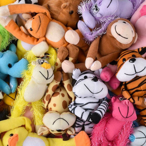 36PC LONG ARM PLUSH ASSORTMENT 7.5"-8" LLB Plush Toys