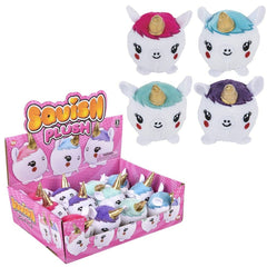 3" DELUXE SQUISH plush UNICORN LLB Plush Toys