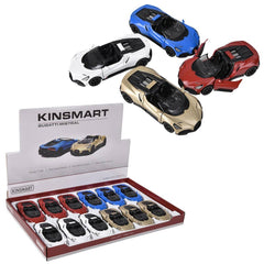 5" Diecast Pull Back Bugatti Mistral - LLB Toys