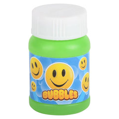 MINI SMILE FACE BUBBLE BOTTLE 1OZ LLB kids toys