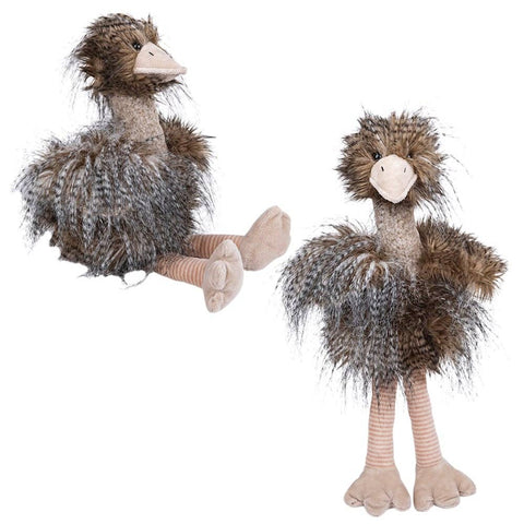 13" LONG HAIR EMU LLB Plush Toys