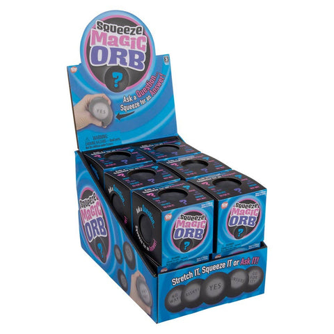 Squeeze Magic Answering Orb 2.75" 12ct - LLB Toys