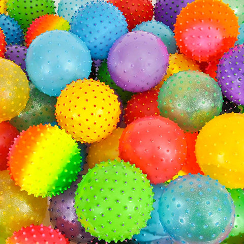 5" KNOBBY BALL MIX (500PCS/CASE) LLB kids toys