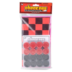 Checkers Set 11" X9.75" Game - LLB Toys