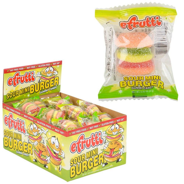 GUMMI SOUR BURGER - LLB Candy