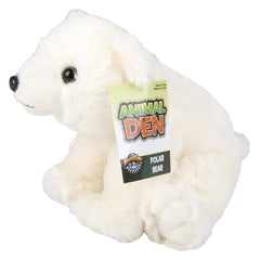 8" ANIMAL DEN POLAR BEAR plush LLB Plush Toys