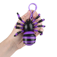 3" Wiggle Sensory Spider Clip On 12ct LLB kids toys