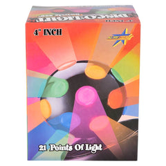 Disco Ball 4" Diameter 12/14 - LLB Toys
