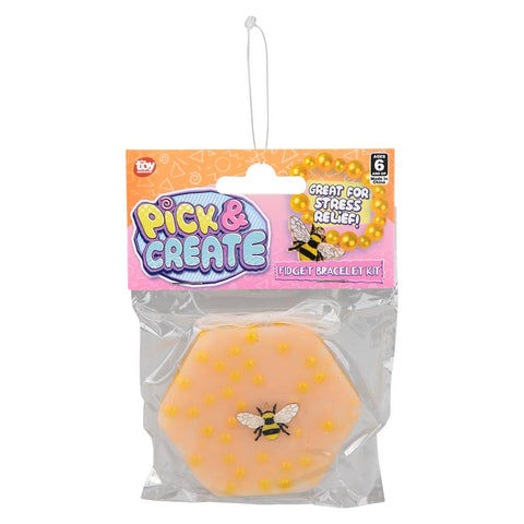 Pick N Create Honeycomb Fidget Bracelet 12ct - LLB Toys
