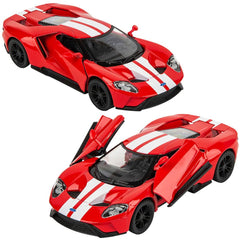 5" DIE-CAST 2017 FORD GT WITH PRINTING LLB Car Toys