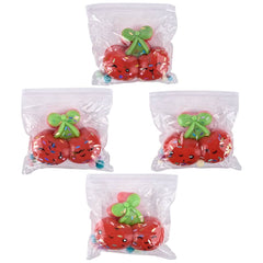 4" Sticky Squish Cherries - LLB Toys