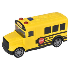 8" Friction Bus With Lights And Sound - LLB Toys