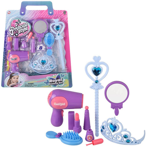 9pc Snow Princess Beauty Playset - LLB Toys