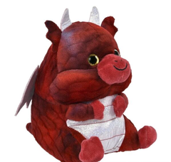 7" BELLY BUDDY DRAGON LLB Plush Toys