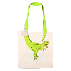 16" DINO TAIL ECO-FRIENDLY CANVAS BAG LLB kids Toys