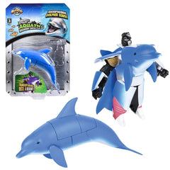 Dolphin Robot Action Figure - LLB Toys