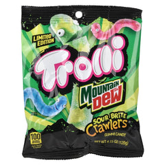 Peg Bag Trolli Sour Mountain Dew Crawlers - LLB Candy