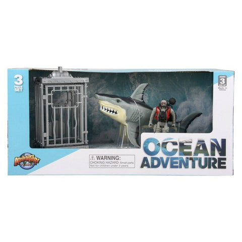 GREAT WHITE SHARK ADVENTURE POD LLB kids toys