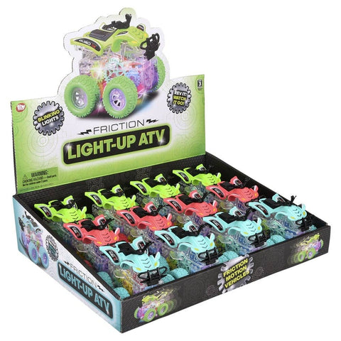 3.75" FRICTION GEAR LIGHT-UP ATV LLB Light-up Toys