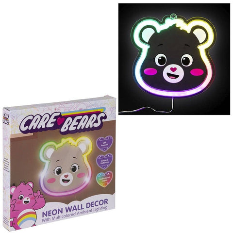 Care Bears Neon Multicolored Wall Decor - LLB Toys