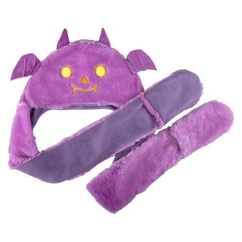 Light-Up Plush Bat Hat Scarf - LLB Toys