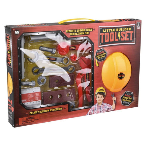 15PC DELUXE MECHANIC TOOL SET LLB kids toys