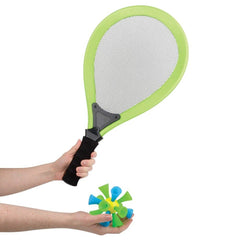 Kids Jumbo Badminton Set - Racket & Birdie - LLB Toys