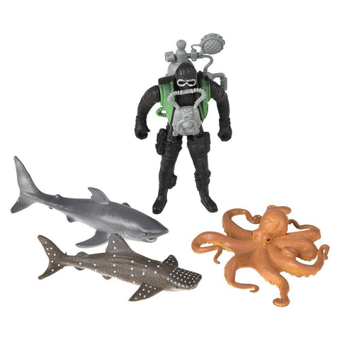 Research Pod Whale And Shark- LLB Toys
