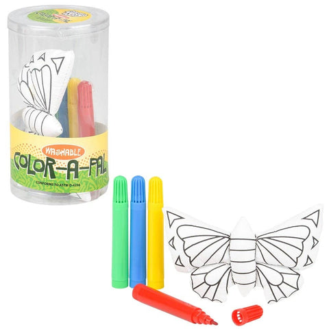 5" BUTTERFLY COLOR-A-PAL LLB Plush Toys