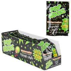 POP ROCKS WATERMELON 24PCS/DISPLAY - LLB Candy