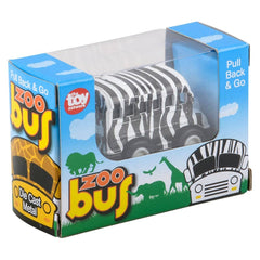 1.75" DIE-CAST PULL BACK PULL BACK MINI ZOO BUS LLB Car Toys